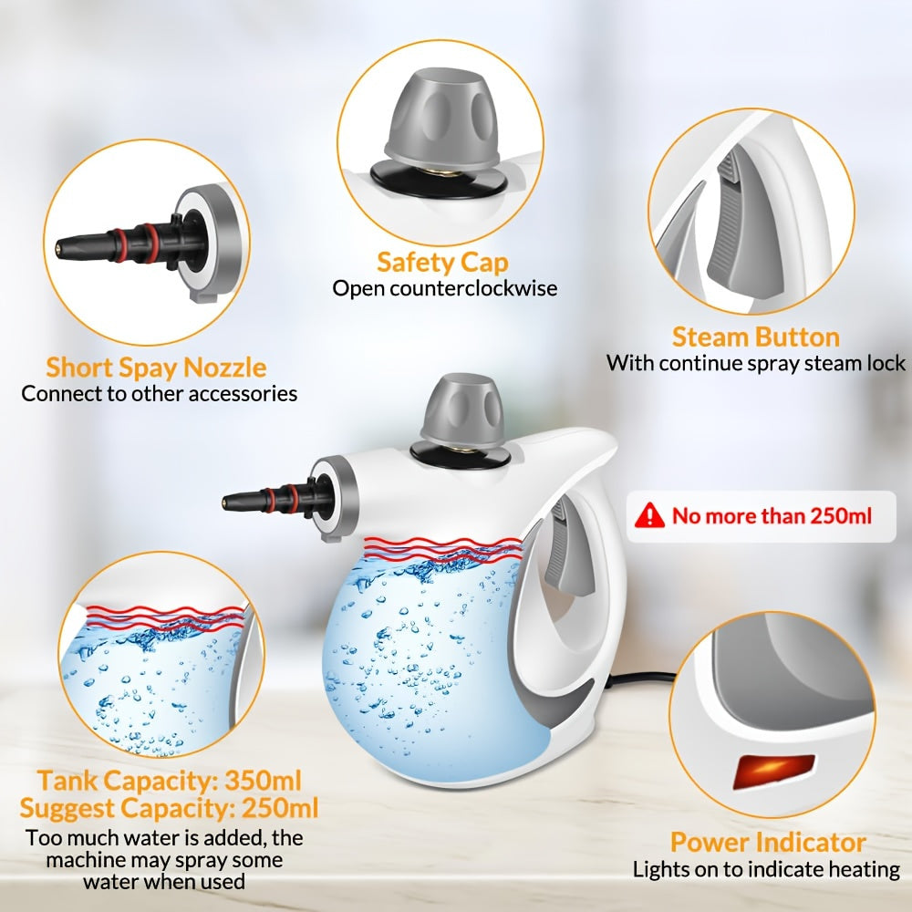 Multi-Surface Pressurized Steam Cleaner
