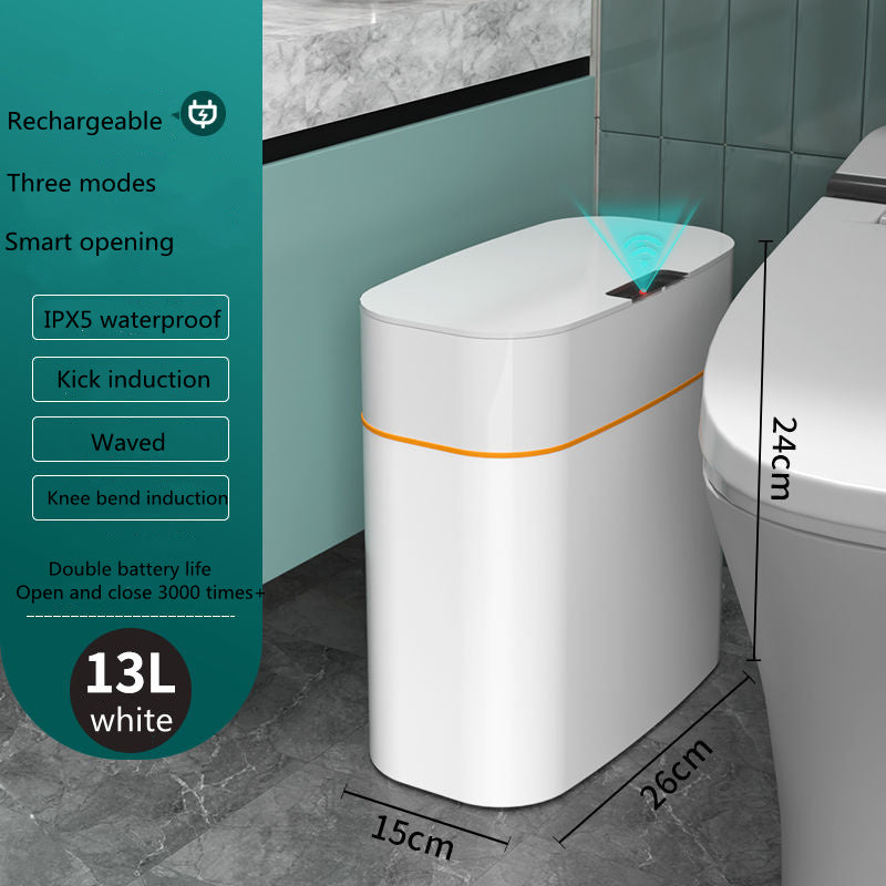 Smart Trash Can With Lid Bedroom