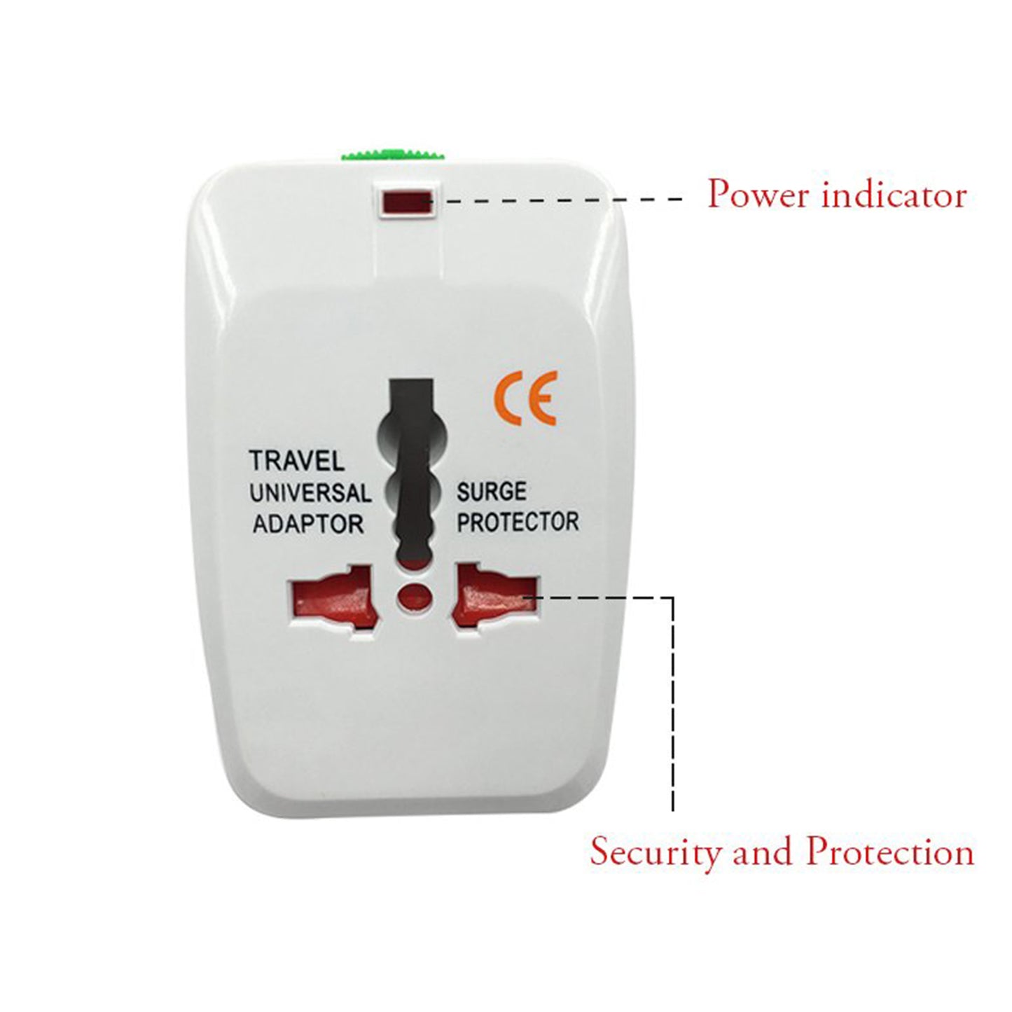 All-in-one Universal Worldwide Travelling Ac Adaptor Plugs