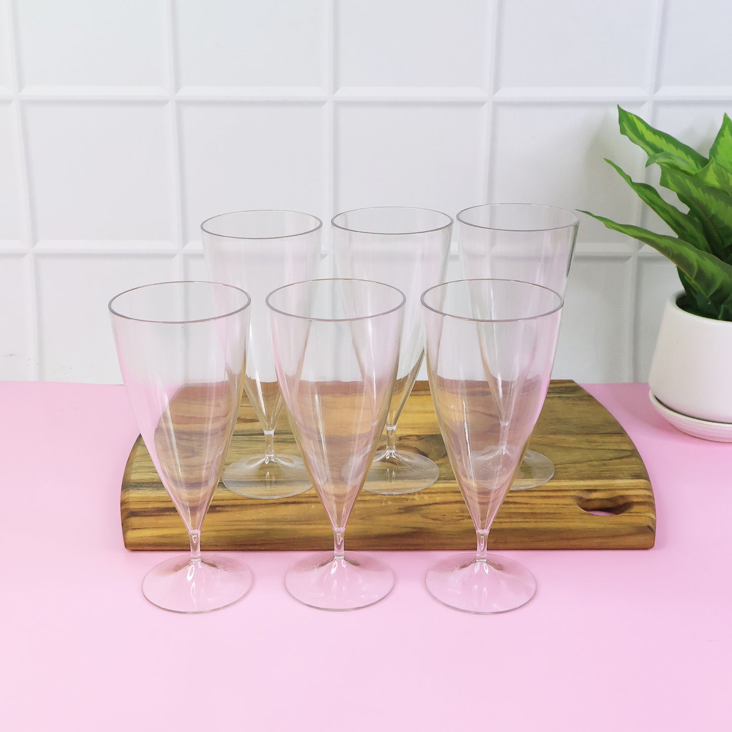 Plastic Shake Coco Glass