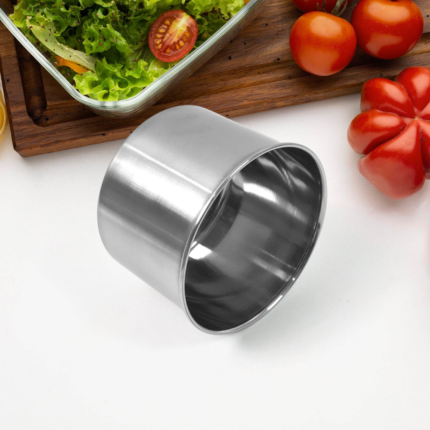 Multipurpose Stainless Steel Airtight Containers