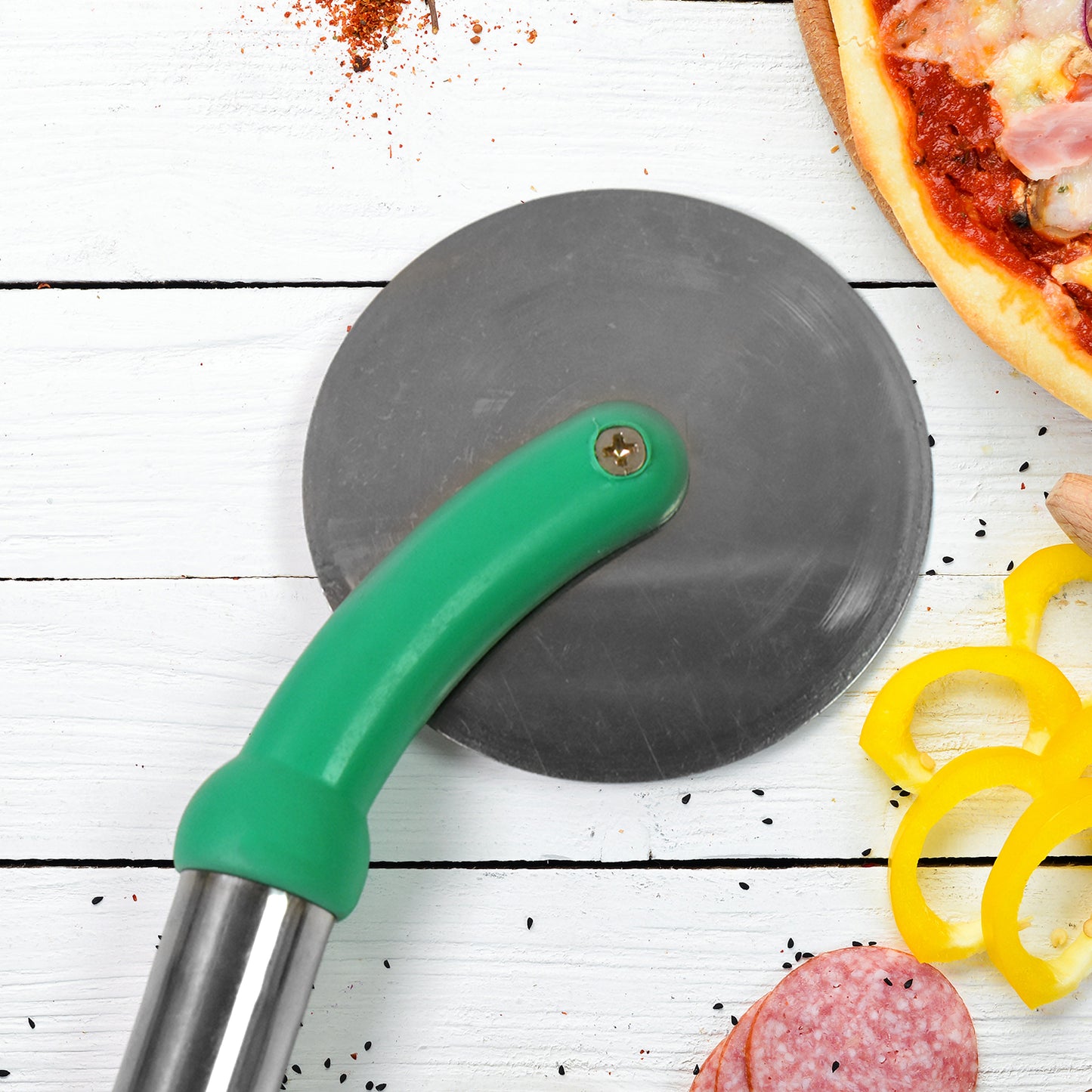 Kitchen Stainless Steel Wheel Pizza Cutter