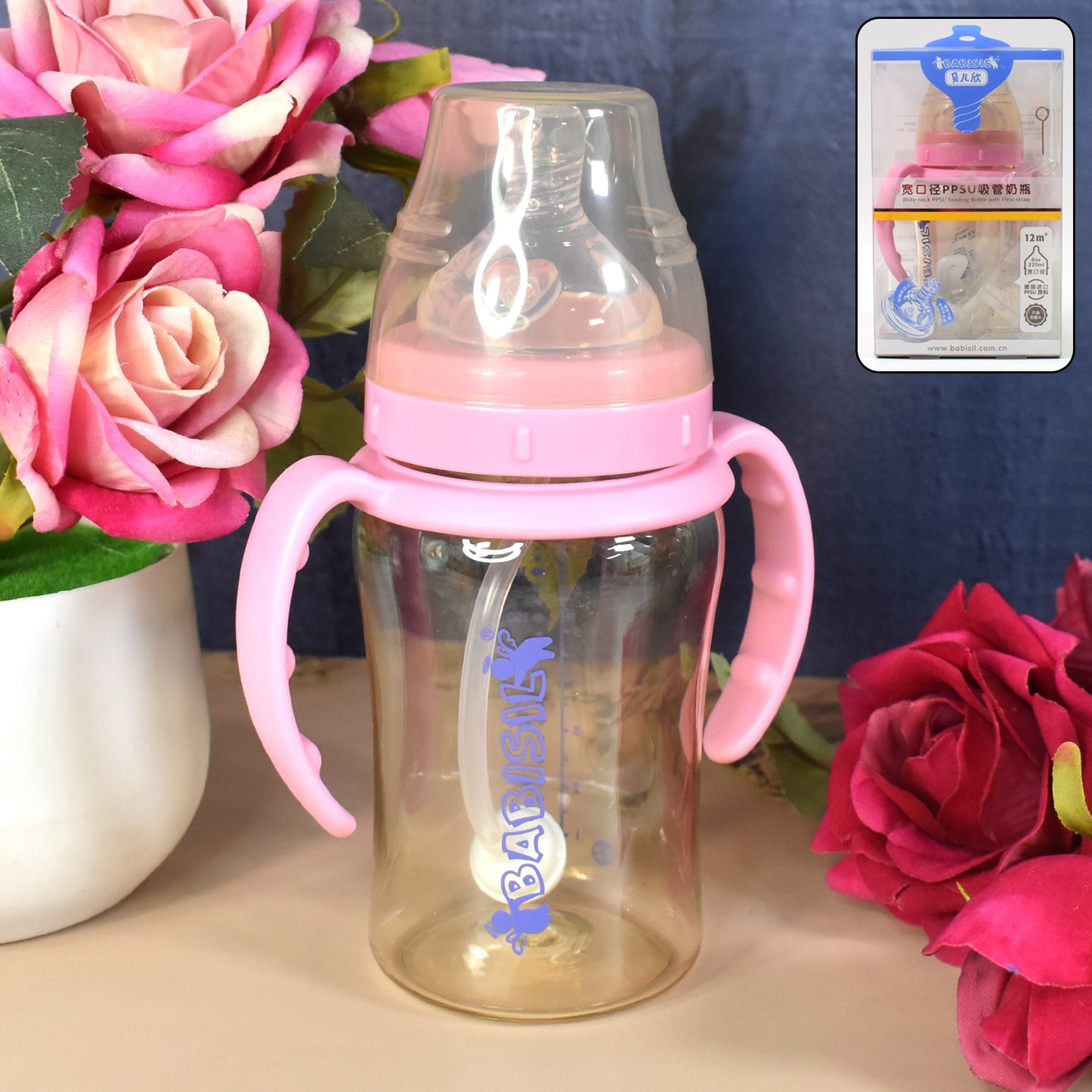 Plastic Baby Feeding Bottlle