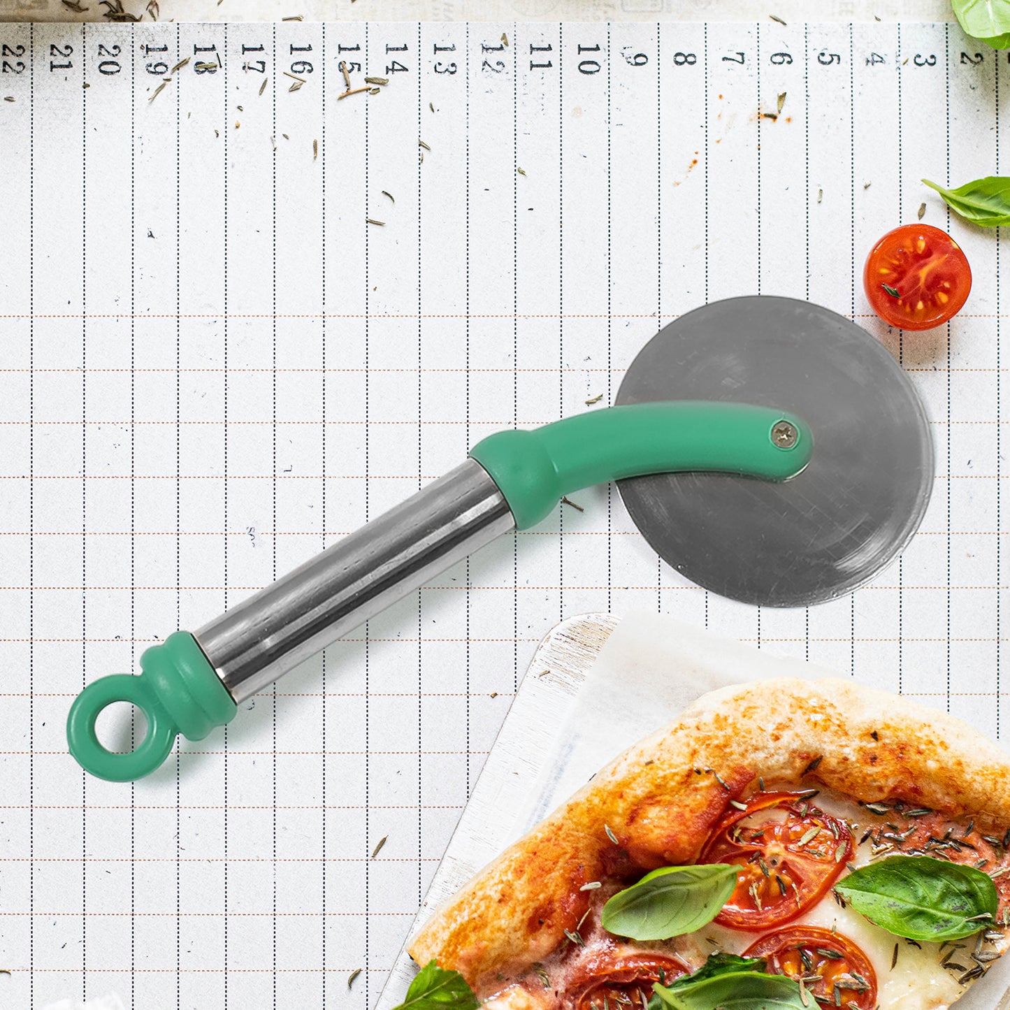 Kitchen Stainless Steel Wheel Pizza Cutter
