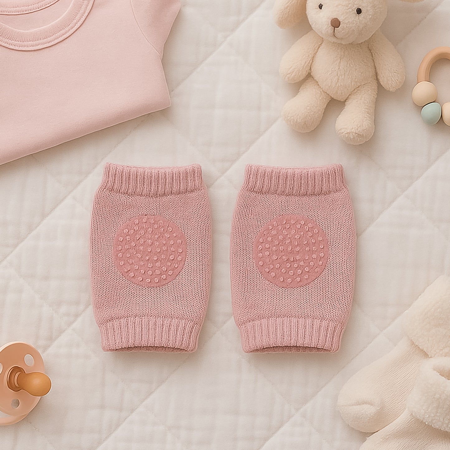 Pink Toddler Wool Knit Leg Warmer