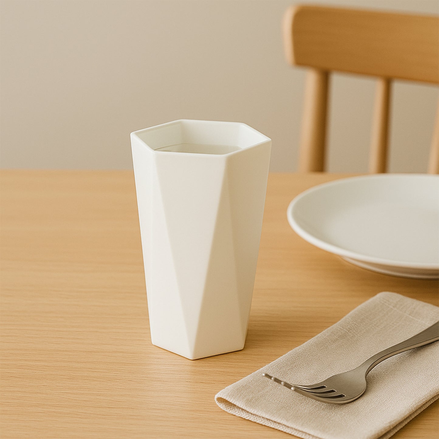 Shape Plastic Drinking Glass