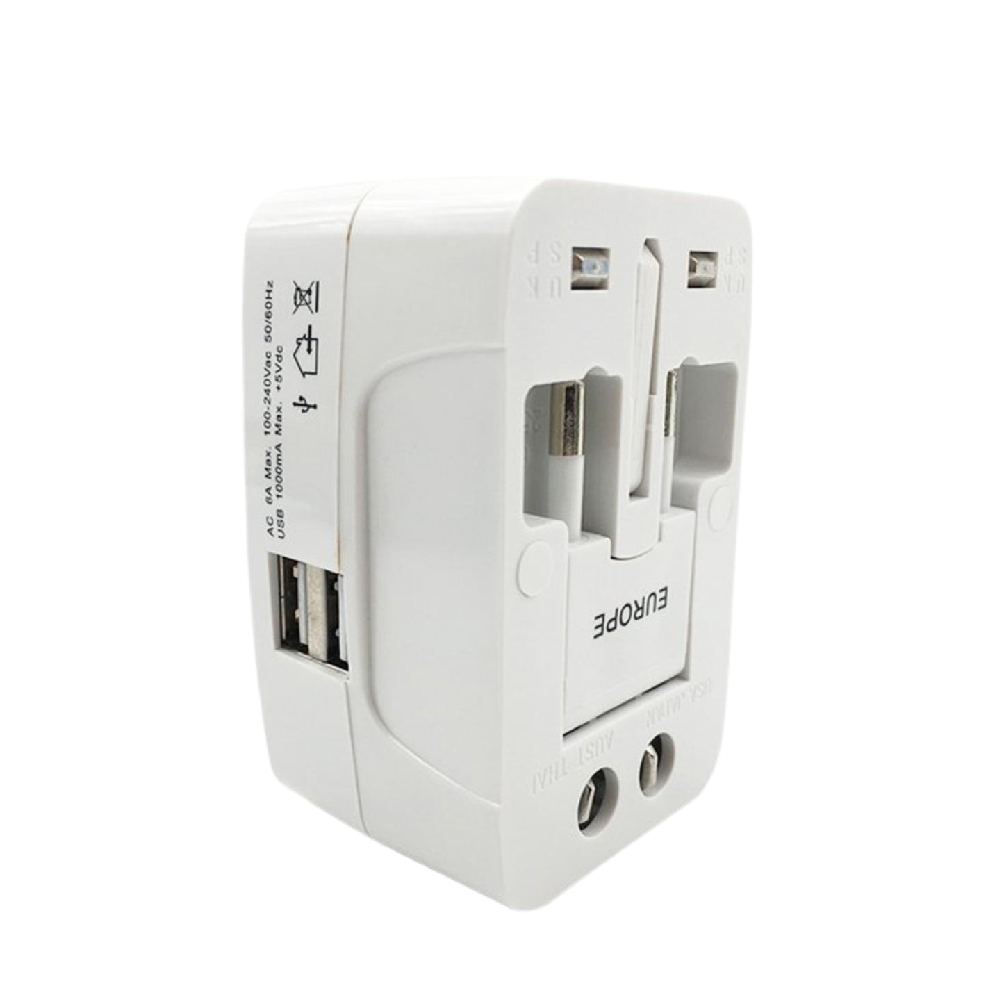 All-in-one Universal Worldwide Travelling Ac Adaptor Plugs