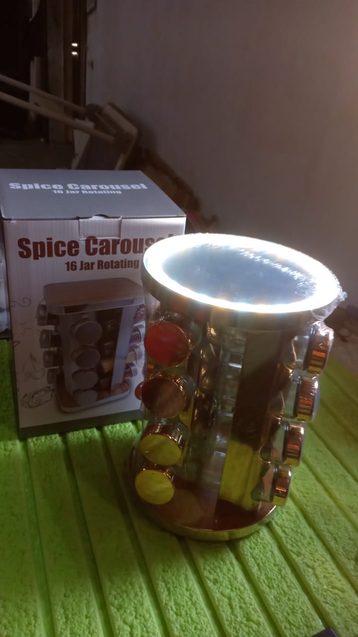 Organizer Rotating Spice Rack