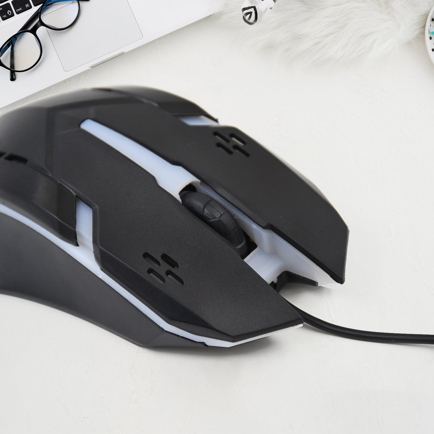Computer Laptop USB Wired Optical Mouse