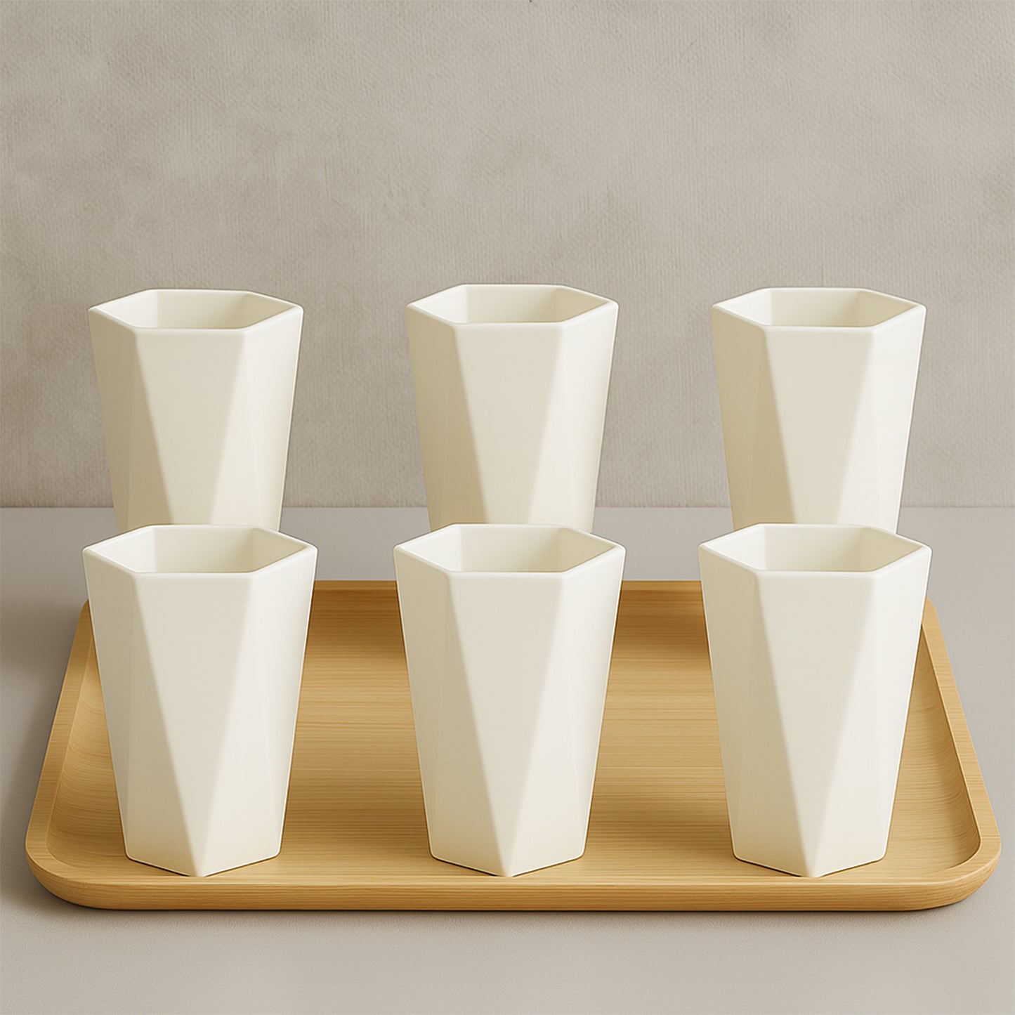 Shape Plastic Drinking Glass