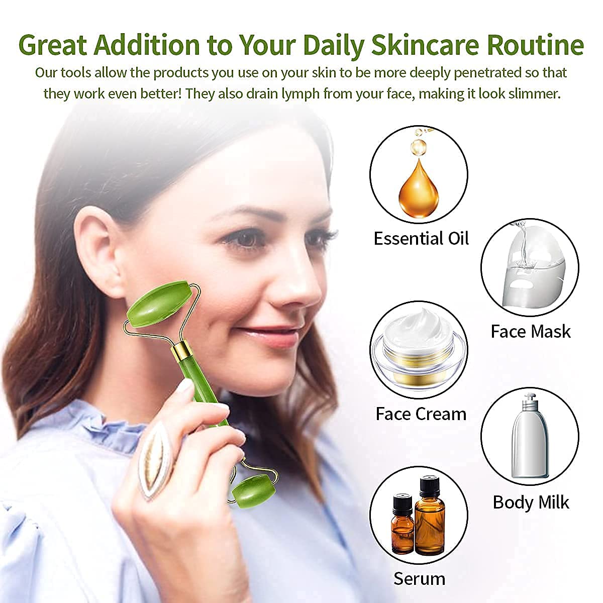 Women Face Roller Massager