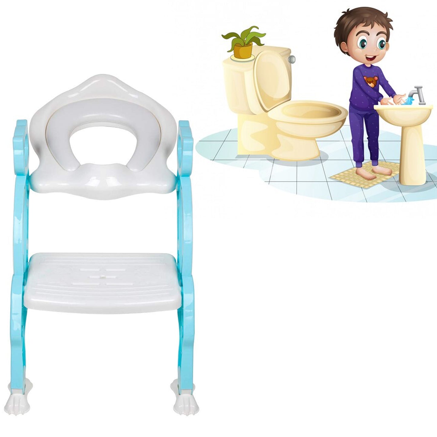 2 In 1 Potty Training Toilet Seat