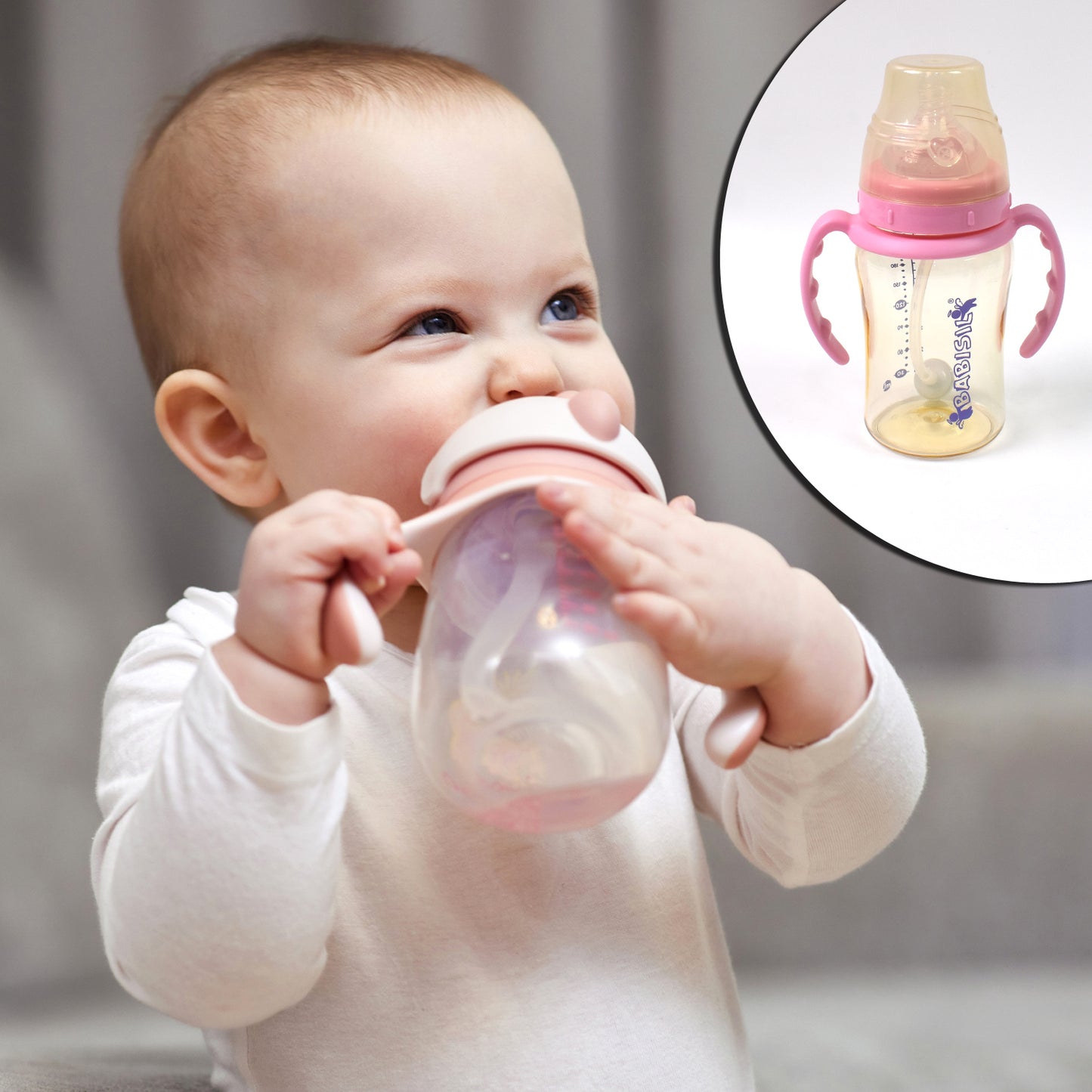 Plastic Baby Feeding Bottlle