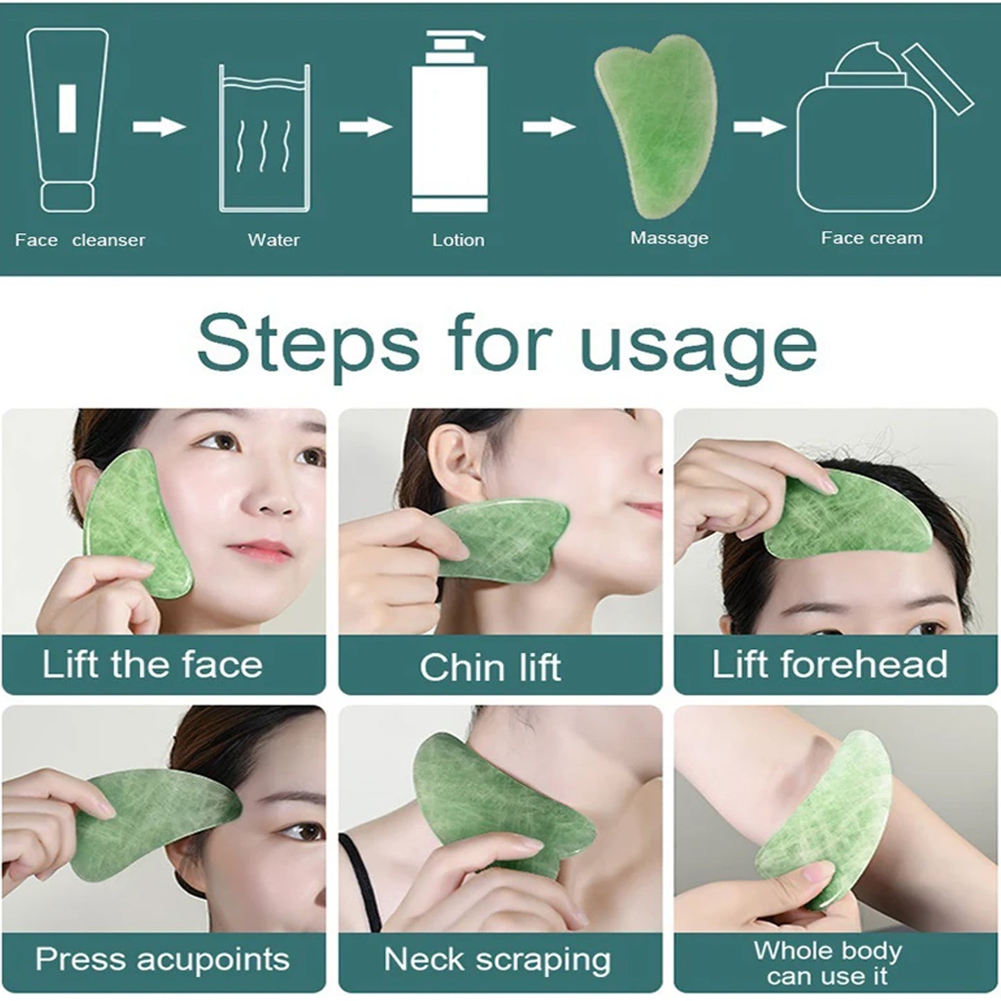 Women Face Roller Massager