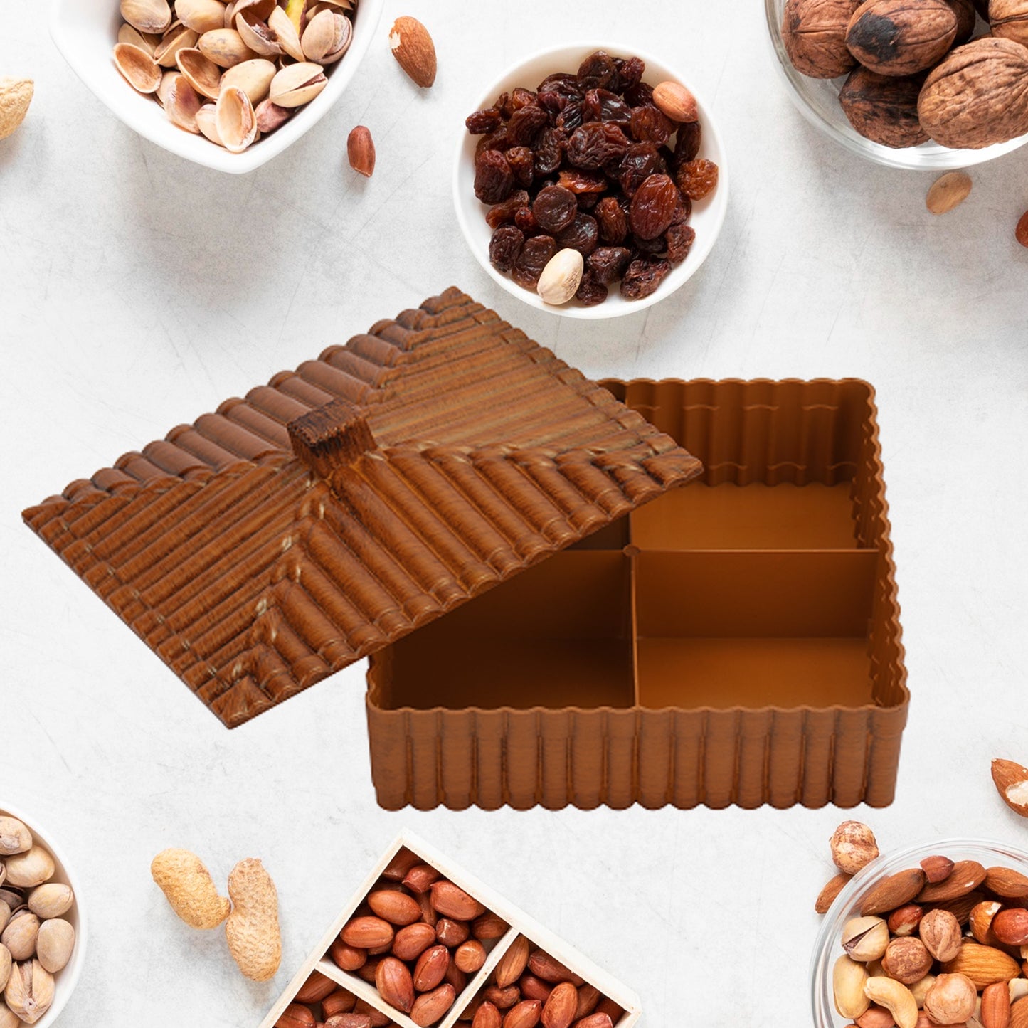 Dry Fruit Chocolates Mouth Box