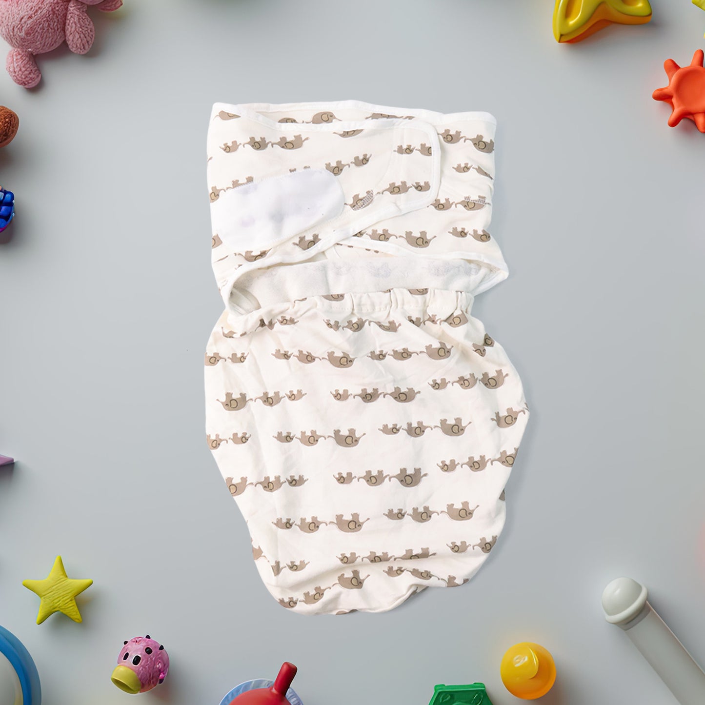 Soft Cotton Adjustable Baby Swaddle Wrap For Newborns