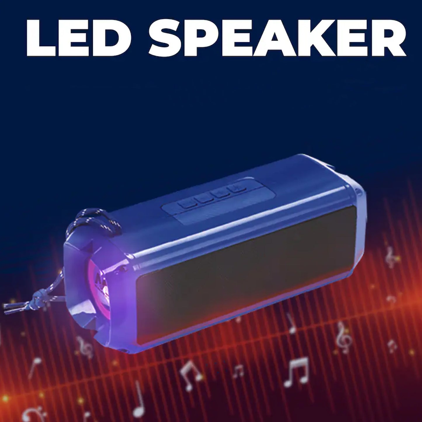 Portable Wireless Rechargeable Bluetooth Speaker