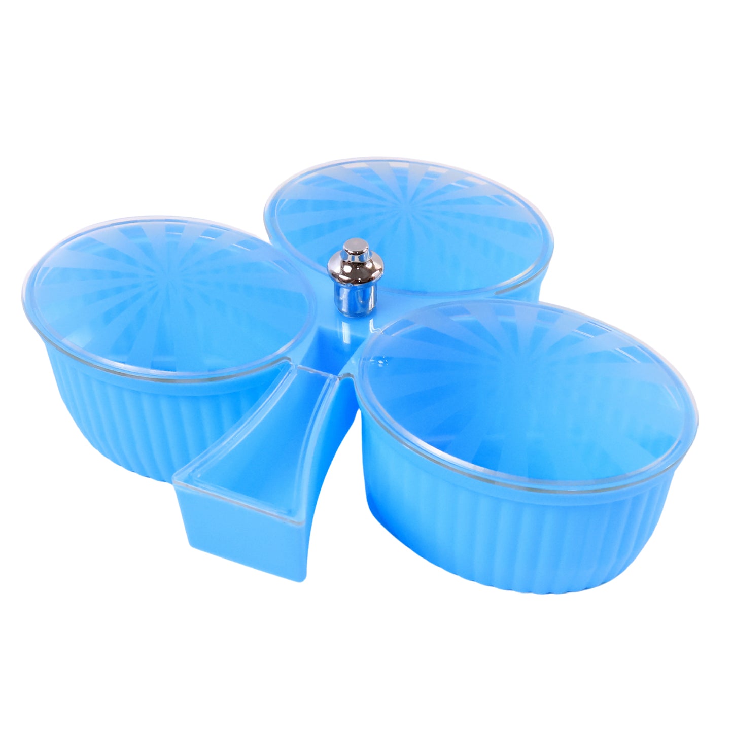 Premium 3-compartment Revolving Dry Fruit Box