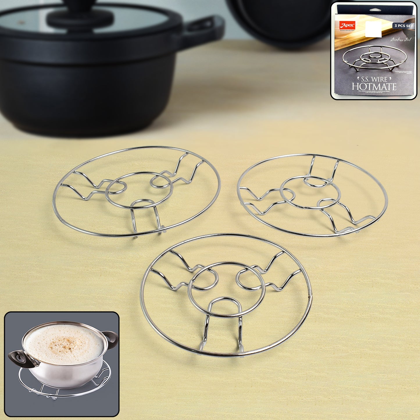 Stainless Steel Wire Hotmate Trivet Stand