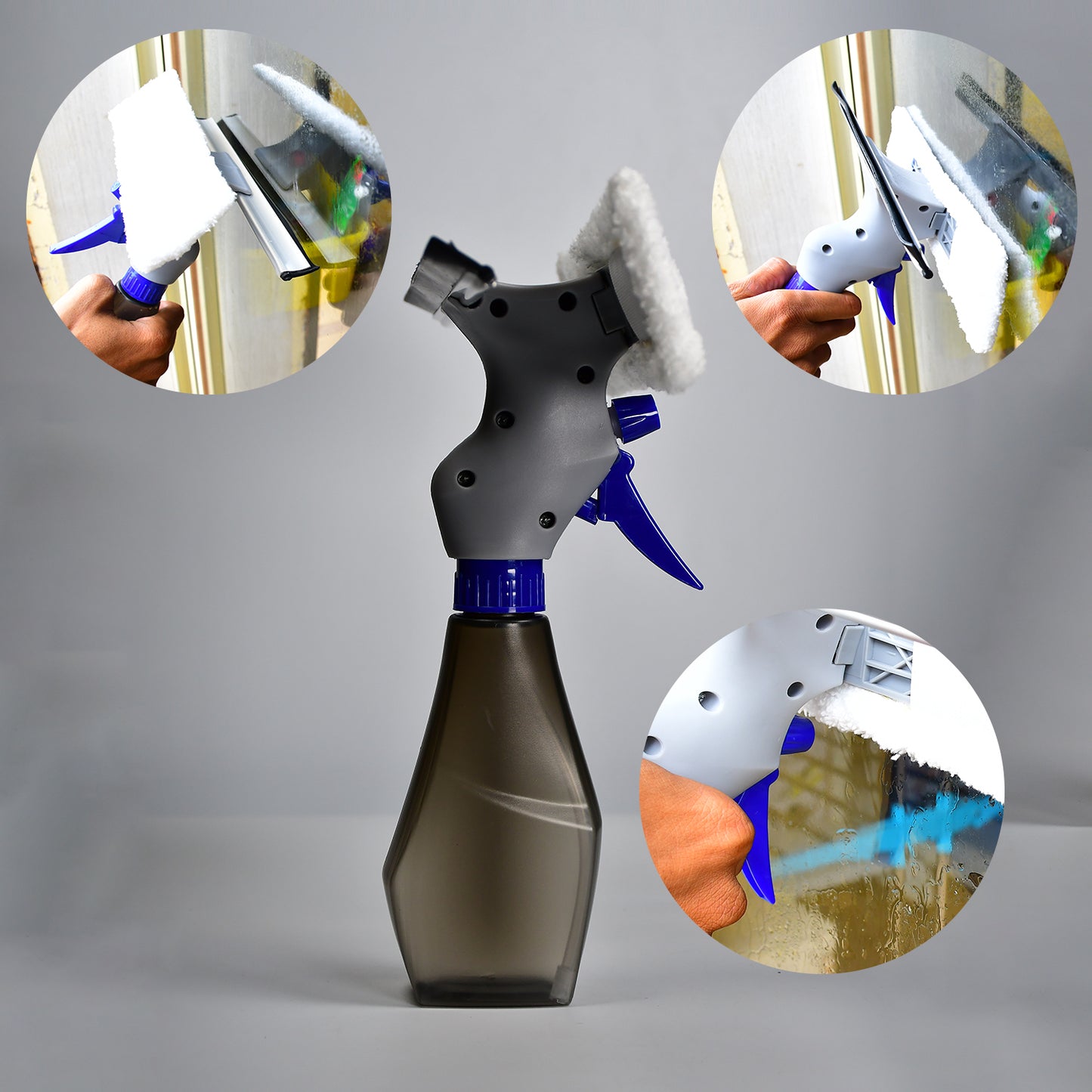 Plastic Easy Glass Cleaner 3 in 1