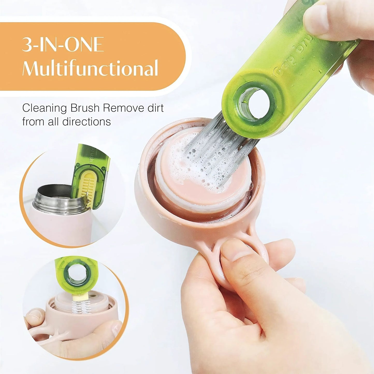 2-in-1 Multipurpose Cleaning Brush Tool