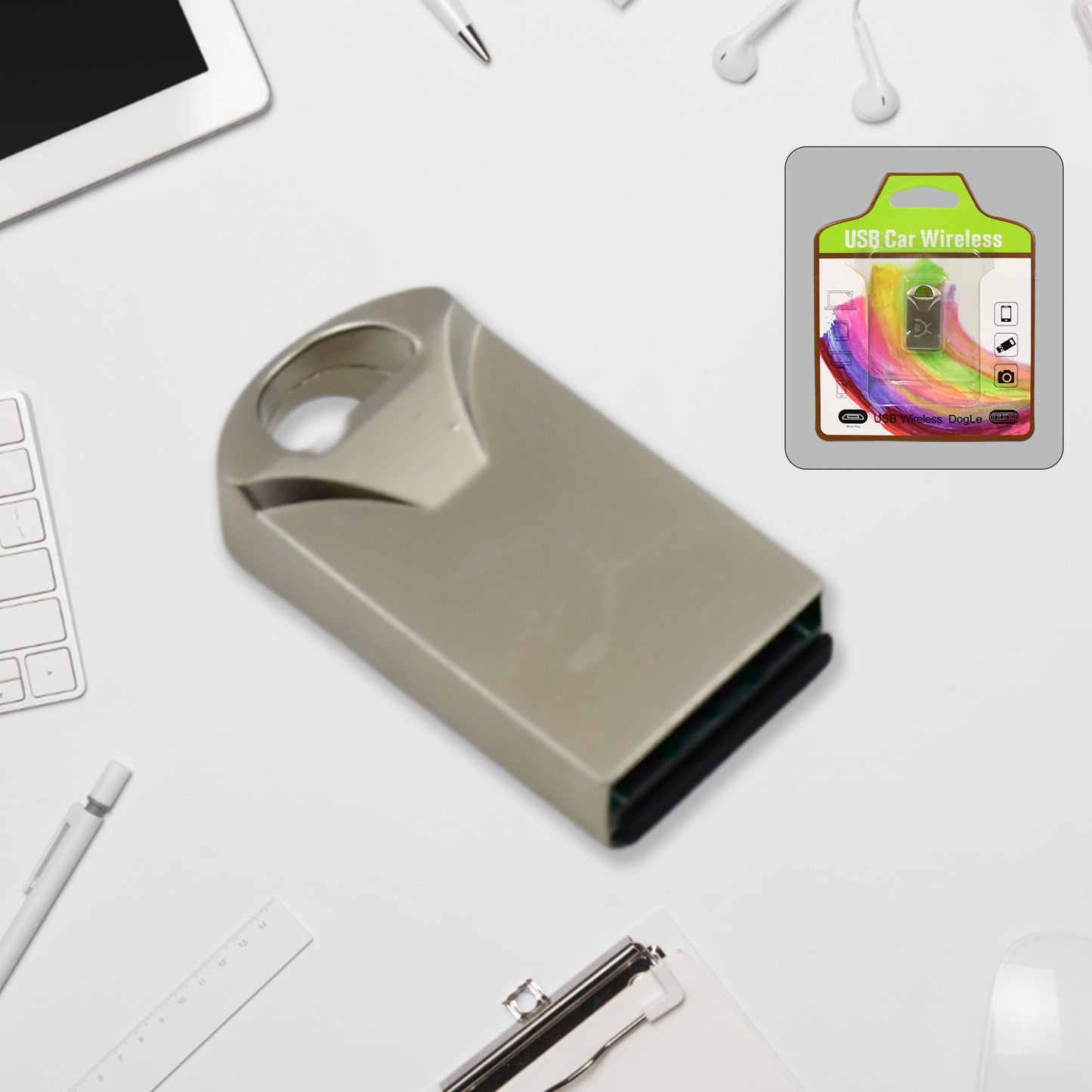 USB Car Wireless Bluetooth 4.0 Adapter Dongle