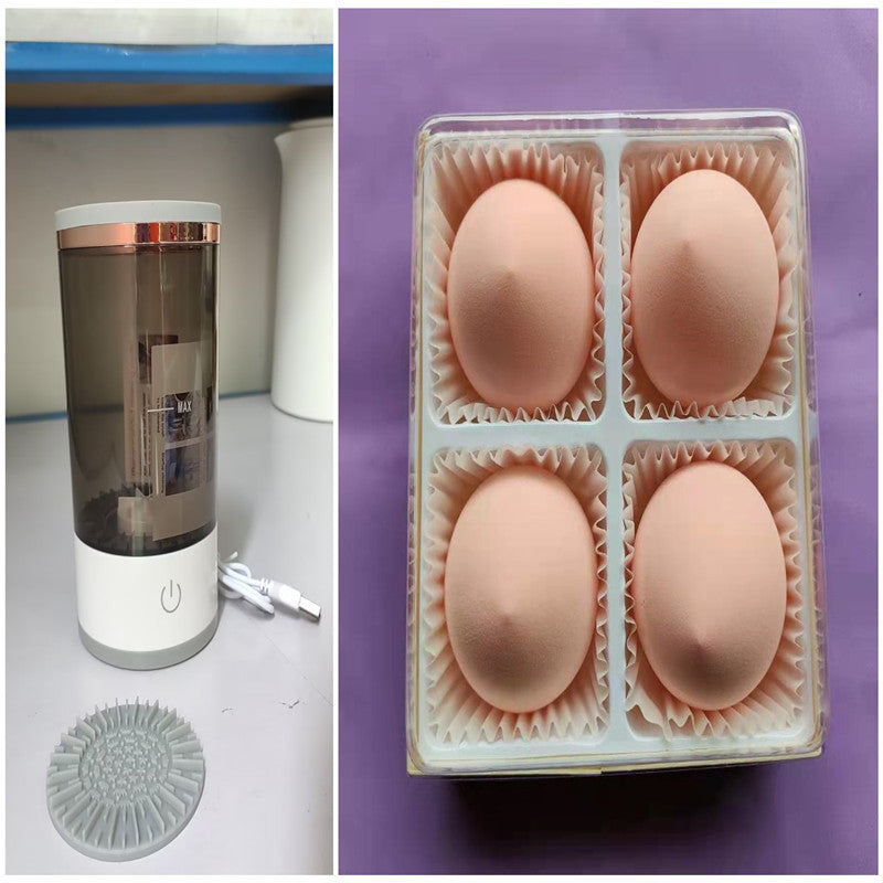 Portable Electric Makeup Brush