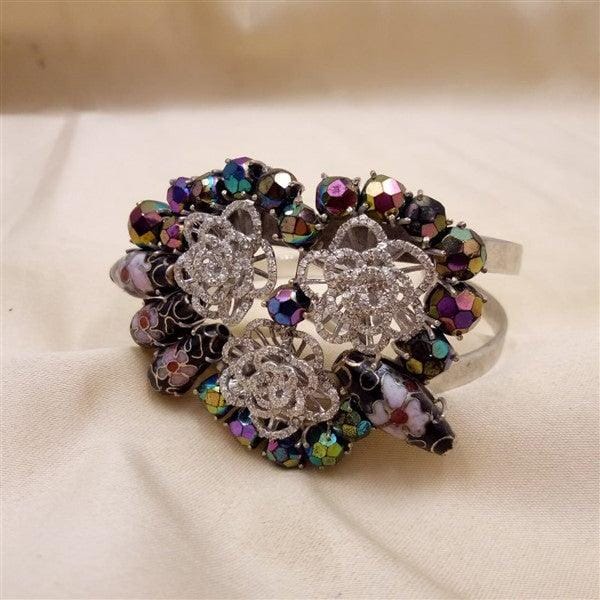 Diamonds & Synthetic Beads Handcuff-0