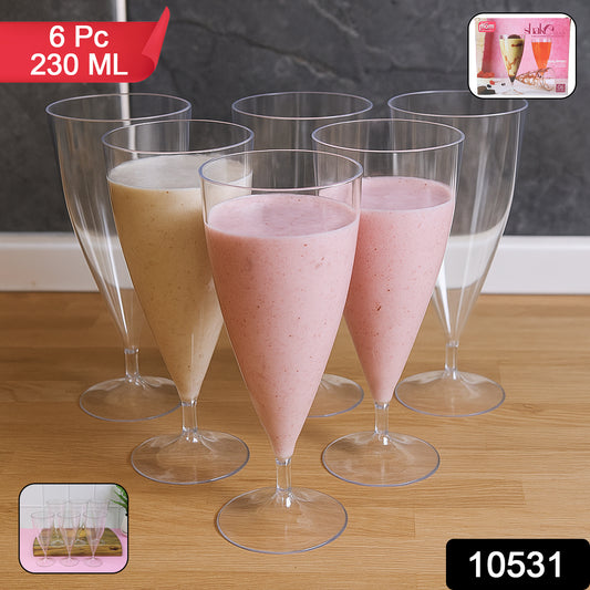 Plastic Shake Coco Glass