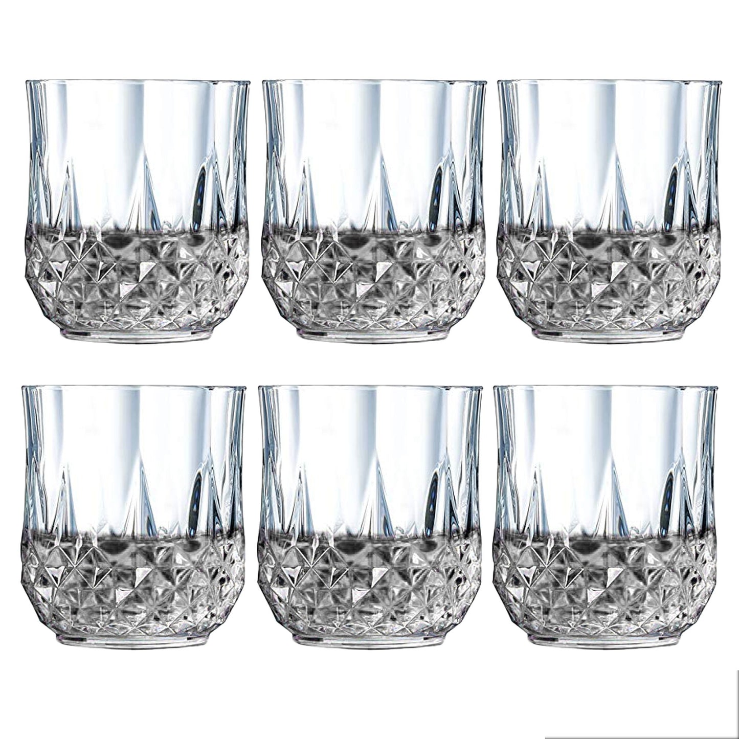 Stylish Look Fully Transparent Glasses
