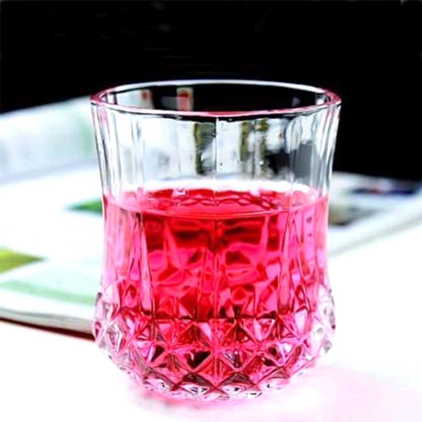 Stylish Look Fully Transparent Glasses