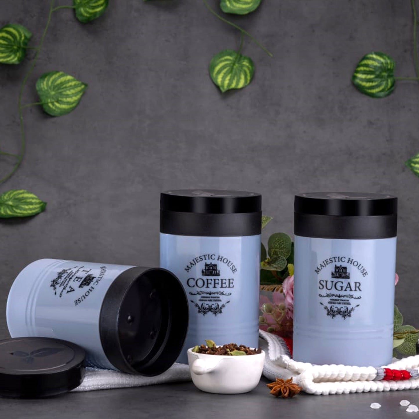 Tea Sugar Coffee Container