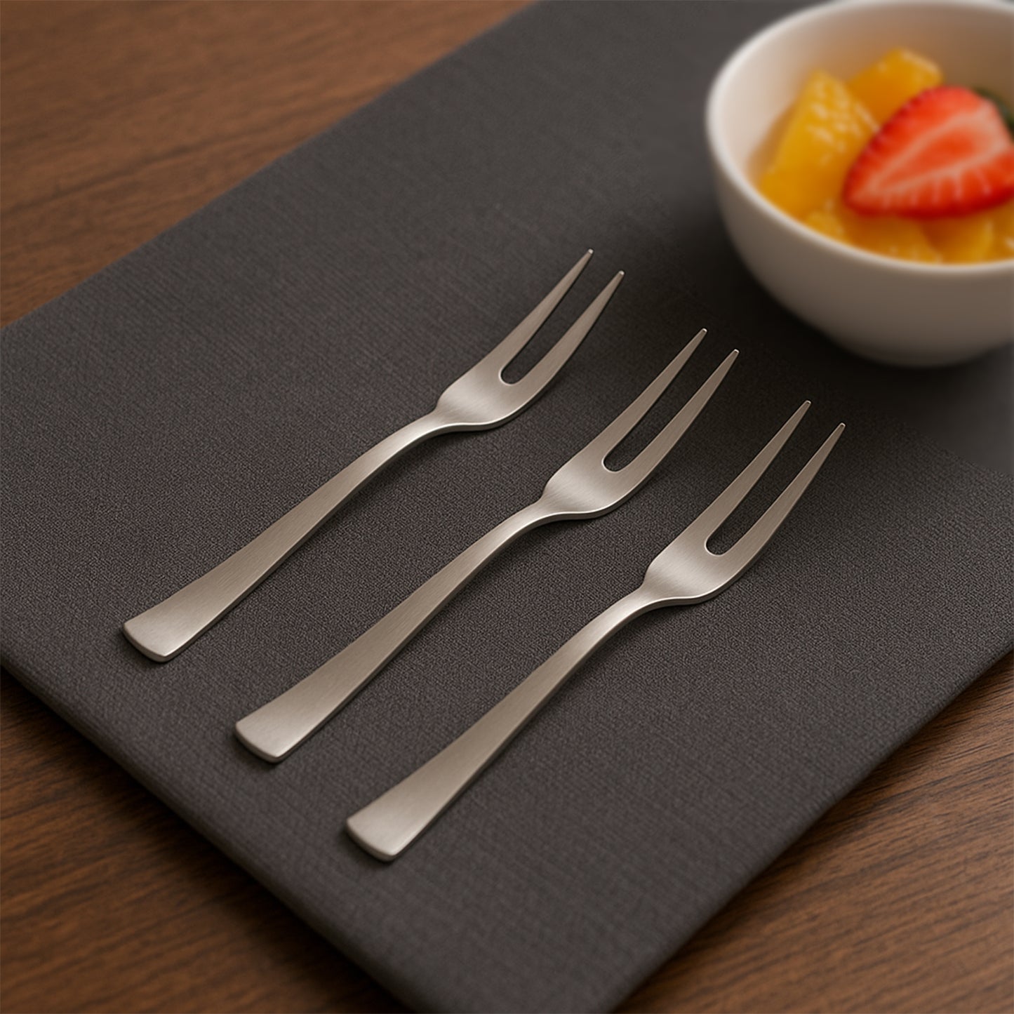 Stainless Steel Fruit Fork