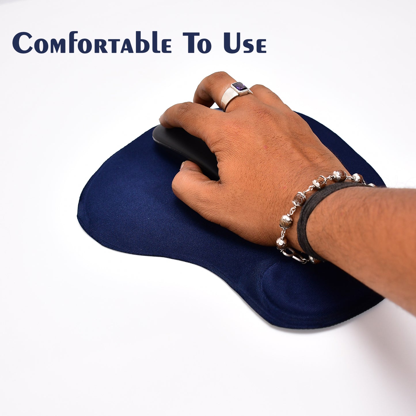 Mouse Pad Used For Mouse While Using Computer.