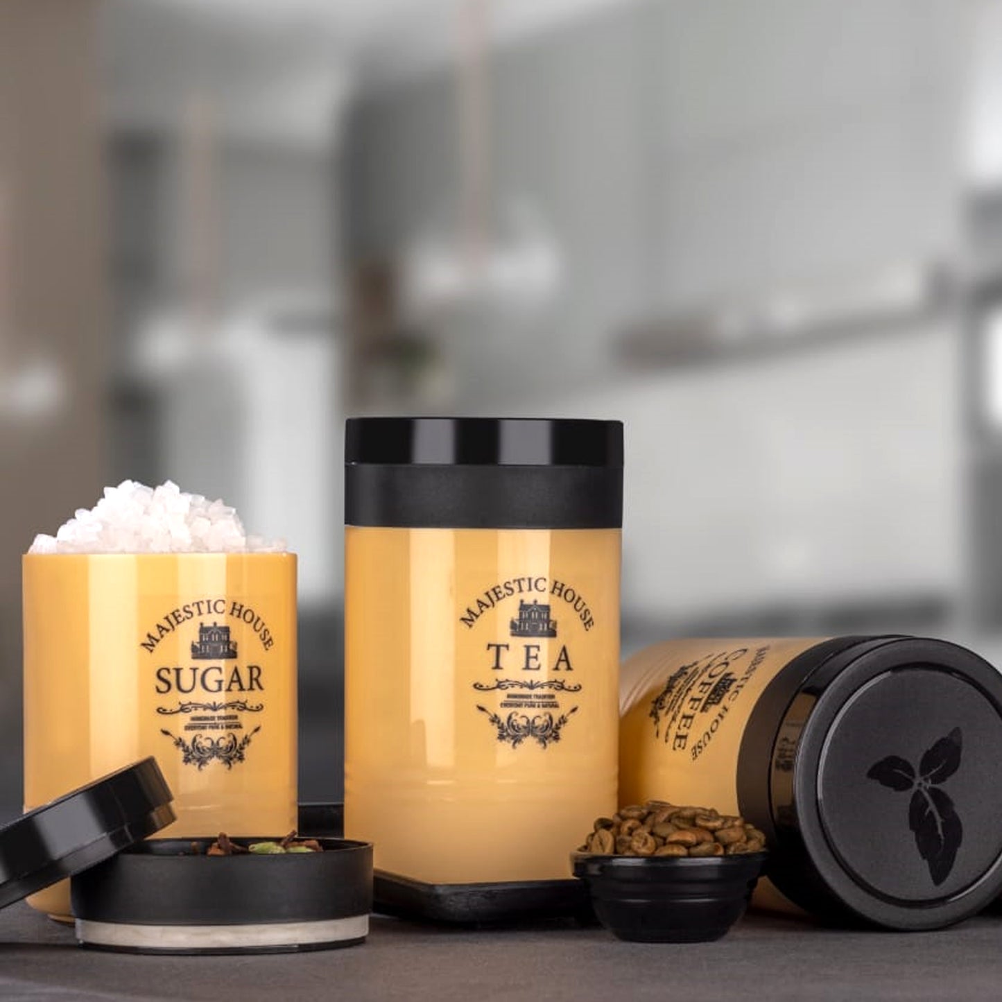 Tea Sugar Coffee Container