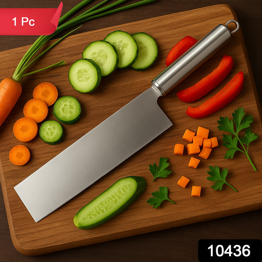 Professional-grade Stainless Steel Vegetable Cleaver Knife