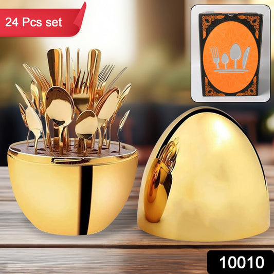 Premium Cutlery Oval Shaped Stand