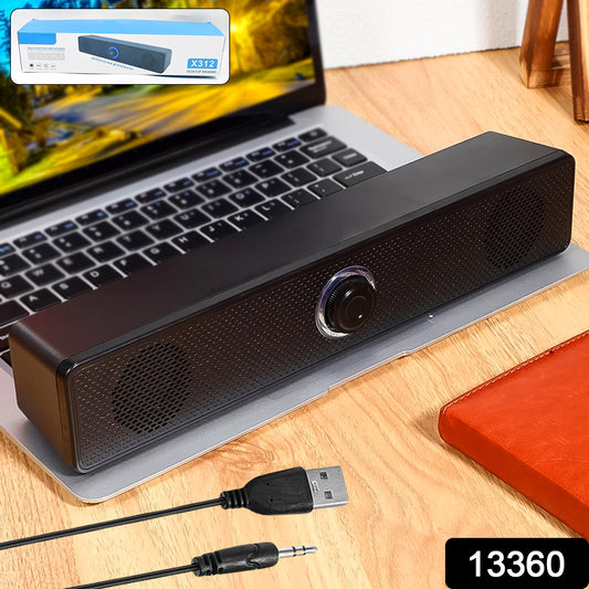 Desktop Computer Speaker Wired Plug And Play USB Powered Speaker