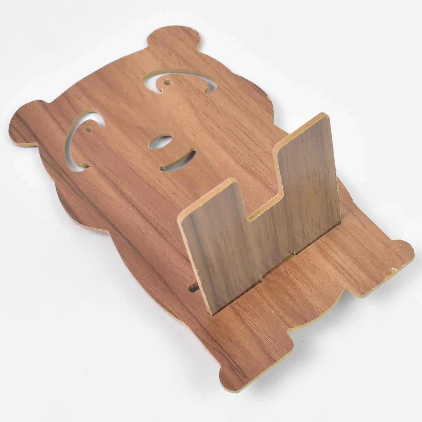 Wooden Cartoon Shape Design Mobile Stand