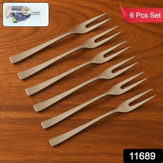 Stainless Steel Fruit Fork