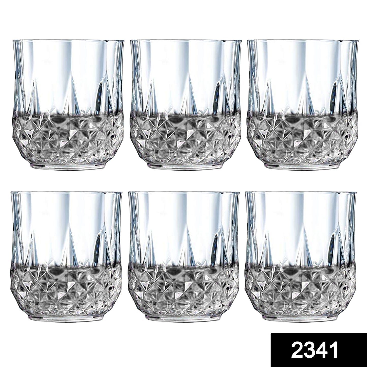 Stylish Look Fully Transparent Glasses